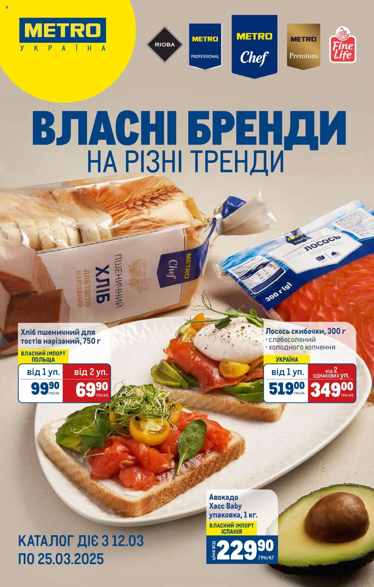Метро каталог